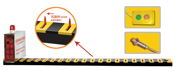 蒲城县V3嵌入式闯岗自动扎胎器/阻车器